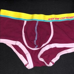 Maroon AC Boxer Briefs